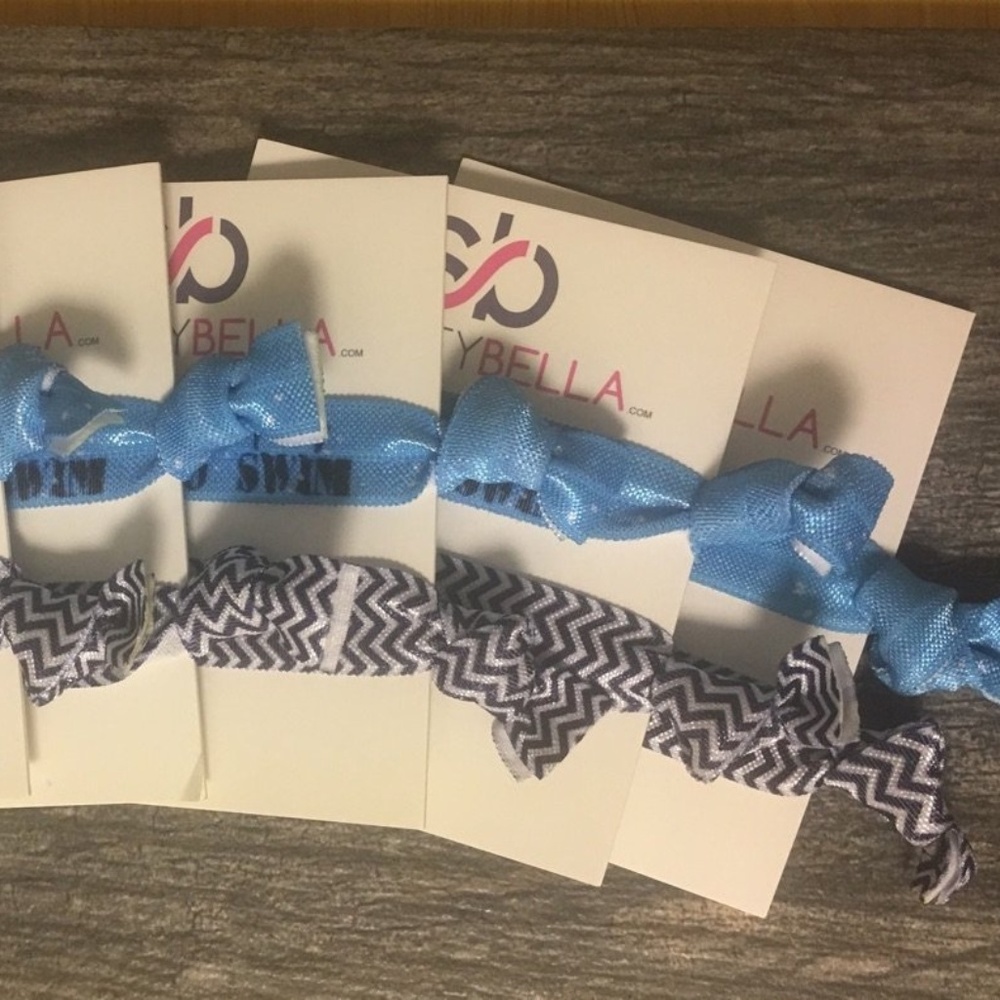 Swimming Hair Ties- Girls Swimming Accessories